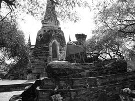 Black&White Buddha.JPG von Misja Vermeulen