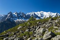 Mont-Blanc-Gebirge von Jc Poirot Miniaturansicht