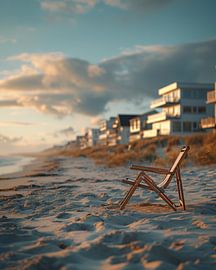 On the beach