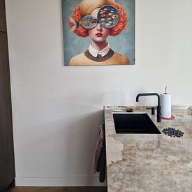 Klantfoto: Vision van Mirjam Duizendstra, als artframe