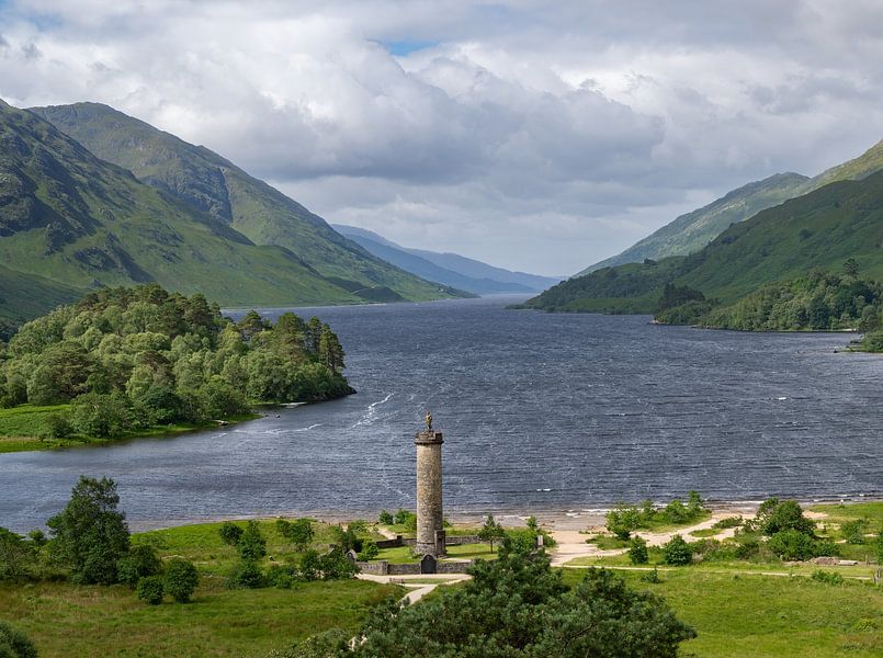 Views of Loch Shiel, Glennfinnan, Isle of Skye, Scotland. by Robbie Nijman