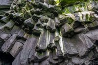 Cave with basalt columns