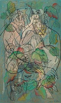 Francis Picabia - Iris (ca. 1929) van Peter Balan