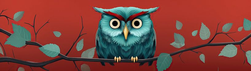 Owl Painting by Eye catching paintings