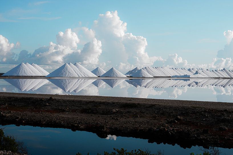 Wind chill at salt flats by K. Pauw Photography