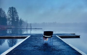 Abandoned swimming pond... by Rudi Everaert