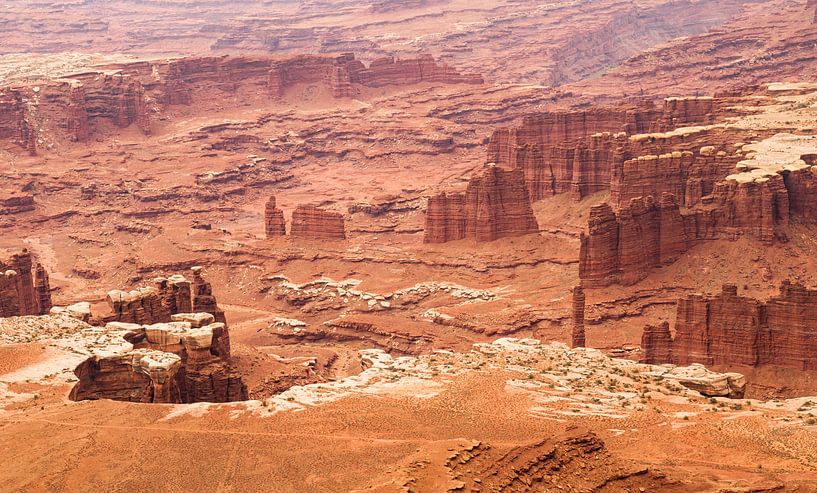 Uitzicht in Canyonlands National Park van Dirk Jan Kralt