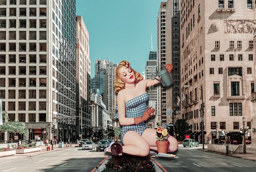 Chicago (That Toddlin' Town) van Moonheart Artworks