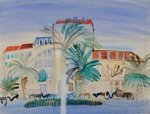 Raoul Dufy - Hotel in Cannes (1925)