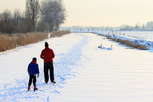Leren schaatsen by Dennis van de Water
