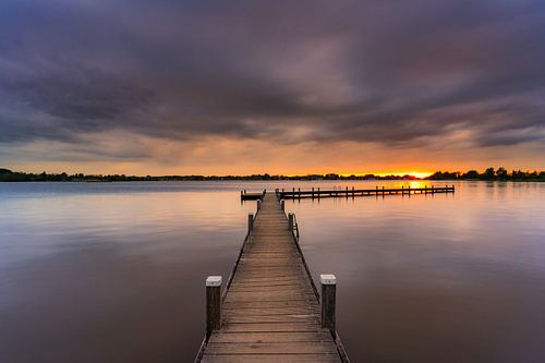 Sonnenuntergang in Reeuwijk