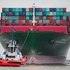 2016-02-06 Container ship CSCL Indian Ocean by Joachim Fischer