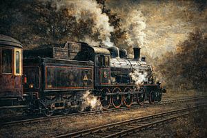 Locomotive à vapeur 1040 de la ZLSM