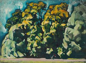 Vilmos Aba-Novák – Park (1921)