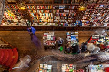 Livario Lello boekenwinkel in Porto, Portugal van Timo  Kester