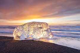 Eisbrocken am Strand von Sven-Erik Arndt