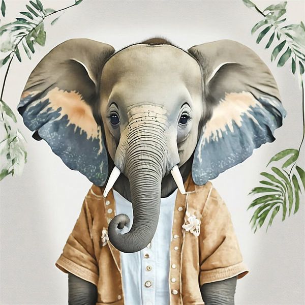 La jungle des éléphants par Martin Mol