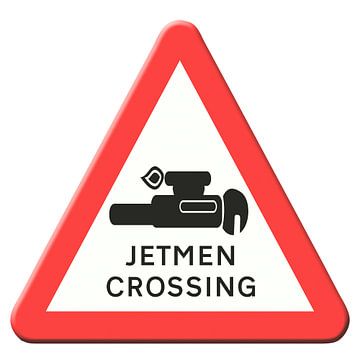 Jetmen crossing by Grüntyers .