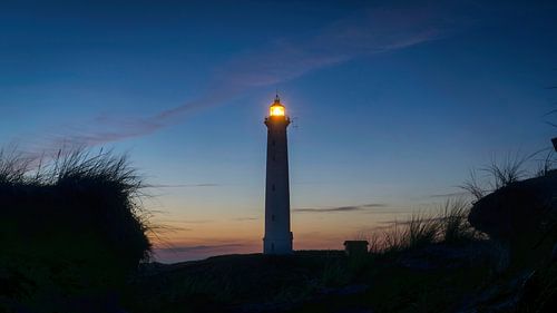 Lyngvig Fyr - De vuurtoren van Hvide Sande in Denemarken