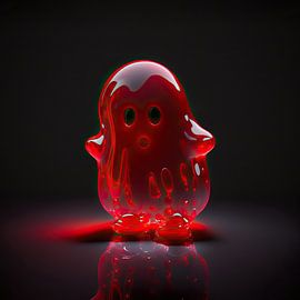 Foto Shiny Baby Ghost von Blickfänger Gemälde