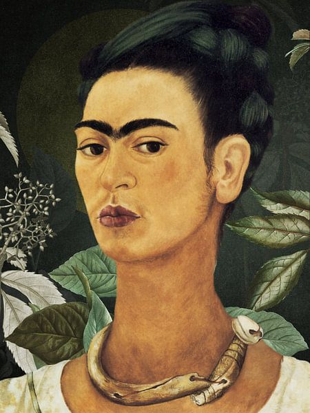 Frida in Golden Green by Marja van den Hurk