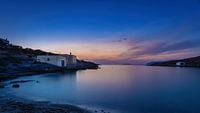 Abend in einsamer Bucht auf Griechisch Kythira von Michel Seelen Miniaturansicht