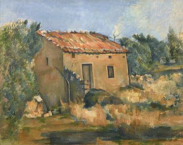 Verlaten huis bij Aix-en-Provence, Paul Cézanne