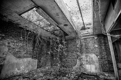 Vergane Schuur (zwart-wit)