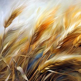 Fields Of Barley van Jacky