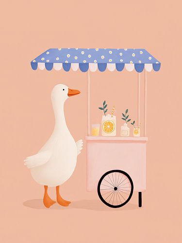 Goose Lemonade Stand – Een speelse zomermarkt