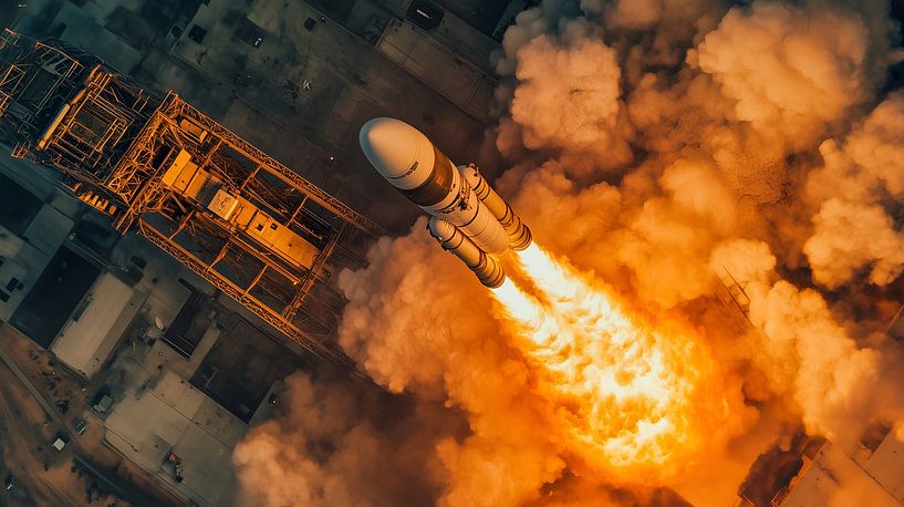 Spektakulärer Raketenstart von Lisa Bovenlander