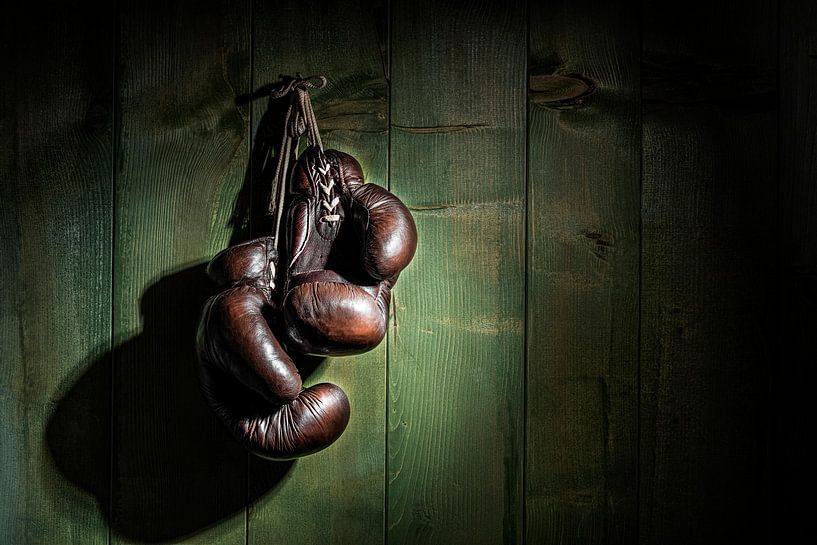 Hang de bokshandschoenen op van Jürgen Wiesler