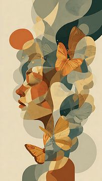 Metamorphosis Soul Becoming Butterflies by Aden Pink Studio