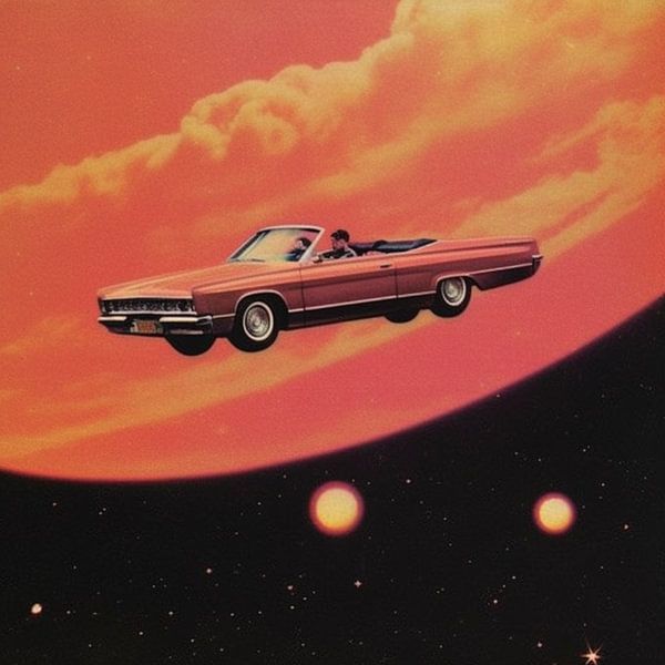 Orange Convertible by Samantha Hearn