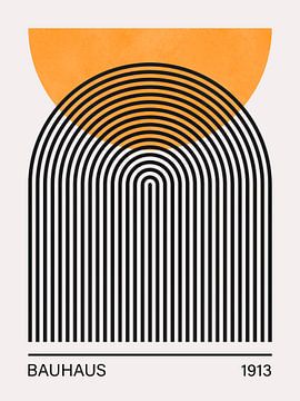 Bauhaus poster 3 van Vitor Costa