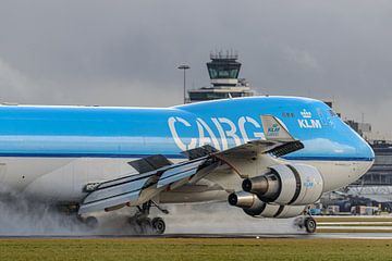 KLM Cargo Boeing 747-406F(ER) jumbo jet. by Jaap van den Berg