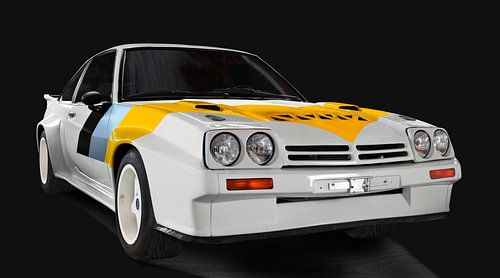 Opel Manta B 400 wide body in original colours