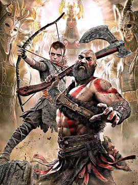 Kratos van de oorlog van Rando Fermando