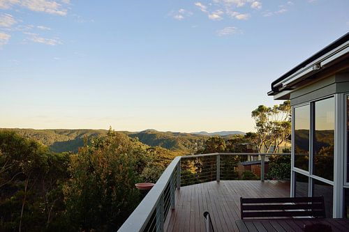 Vroege ochtend in de Blue Mountains