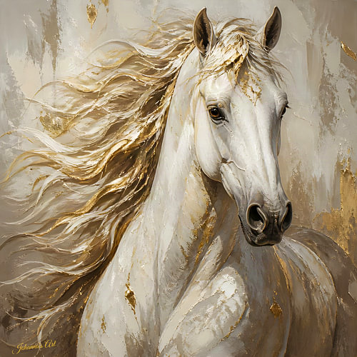 Gilded Mane - Wild Mustang 1
