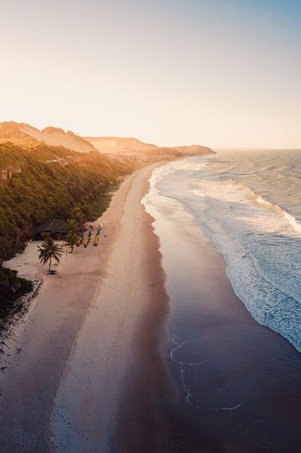 Pipa strand zonsondergang 2