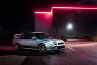 Subaru lightpaint