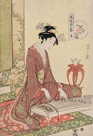 Chōbunsai Eishi. The Six Arts in Fashionable Guise