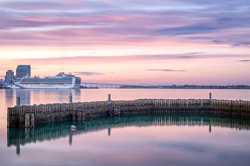 Hafen von San Diego - Pastellfarbene Träume von Joseph S Giacalone Photography