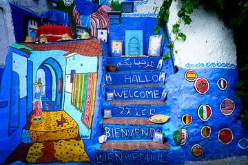 Chefchaouen, the blue pearl of Morocco by Roy Poots