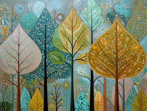 Bomen Groen | Playful Forest Dreams