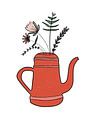 Illustratie gieter met bloemen van Thalien thumbnail
