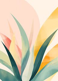 Prairie de fleurs sauvages Fleurs à feuilles persistantes 13 sur JBJart Justyna Jaszke