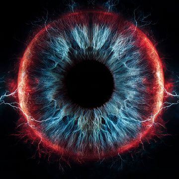 Bague Iris électrique