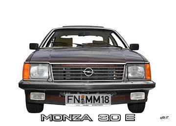 Opel Monza A1 in originele kleur van aRi F. Huber